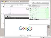 A screenshot of KlothOS desktop
